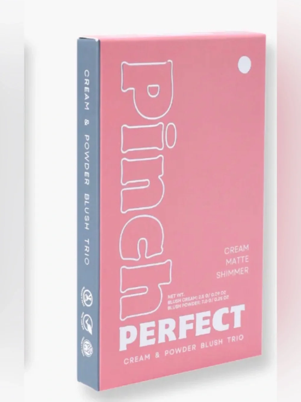 Pinch Perfect BARLEY BLUSHED Trio Blush & Lip Palette - Pink